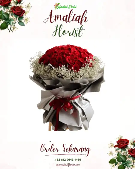 Buket Bunga Aur Birugo Tigo Baleh